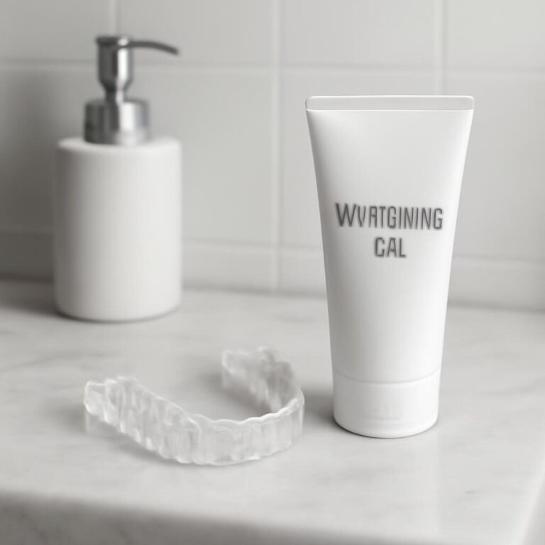 Kit de blanchiment dentaire à domicile avec gouttière personnalisée
