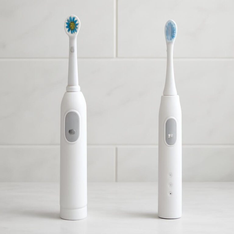 Comparatif brosse a dents electrique oscillante et sonique