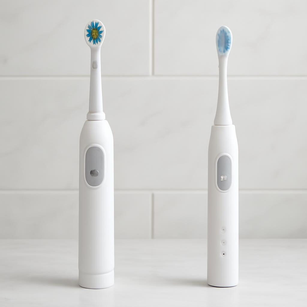 Comparatif brosse a dents electrique oscillante et sonique