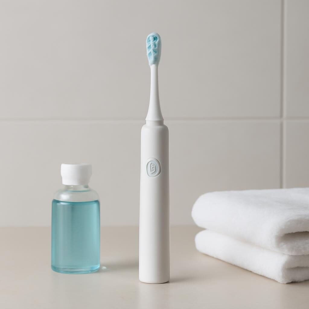 Brosse à dents électrique pour entretien quotidien implants