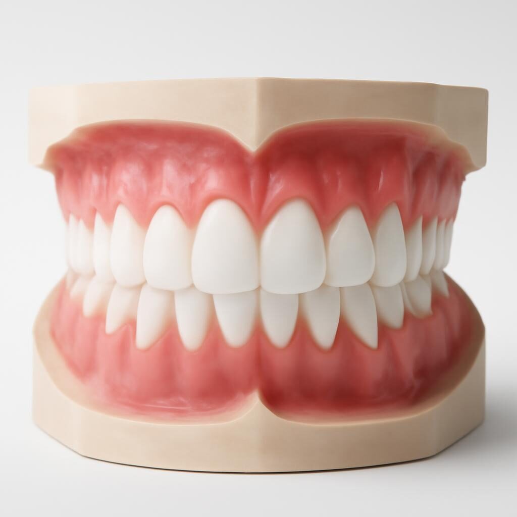 Modèle dentaire pour étude de gingivoplastie