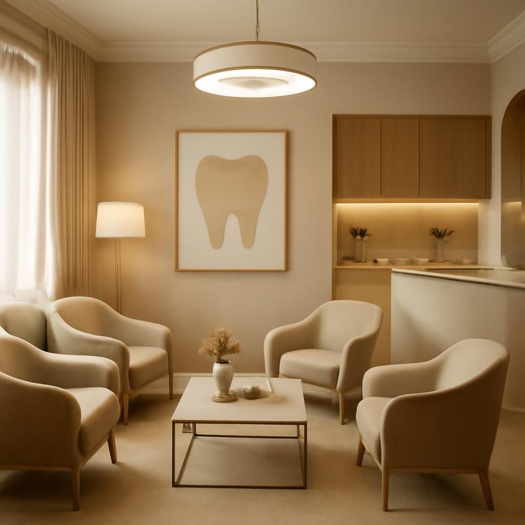 Cabinet pour suivi post-opératoire de gingivoplastie