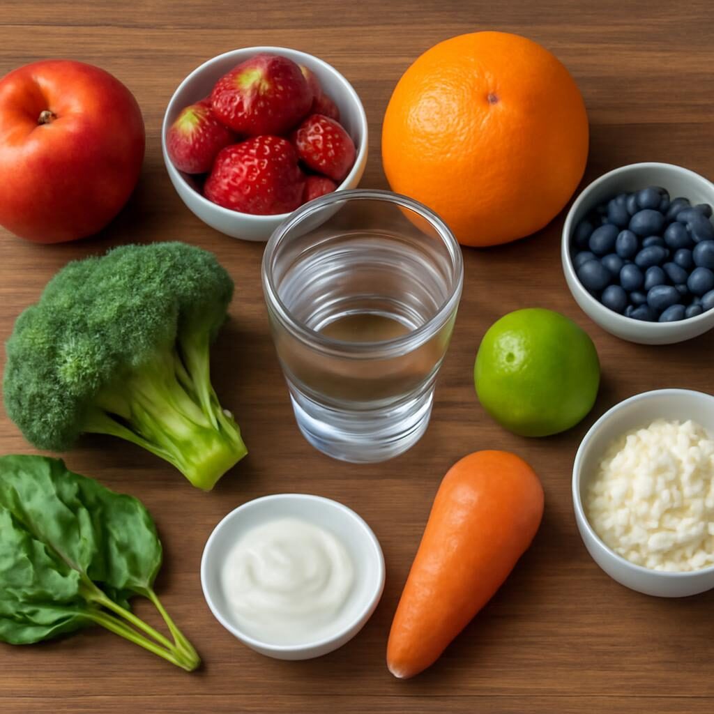 Fruits, légumes et eau, alimentation protectrice contre les caries