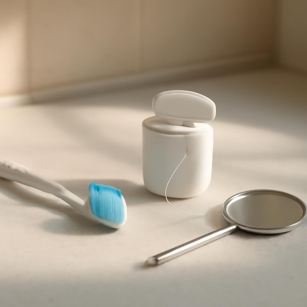 Brosse à dents et fil dentaire, prévention quotidienne des caries