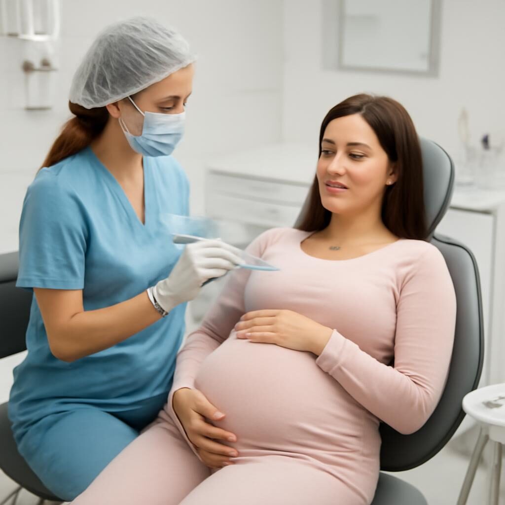 Détartrage chez une patiente enceinte au deuxième trimestre