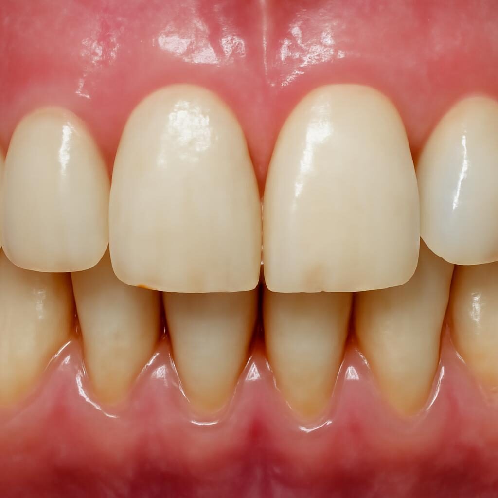 Récession gingivale esthétique : exposition de la racine sur dents antérieures