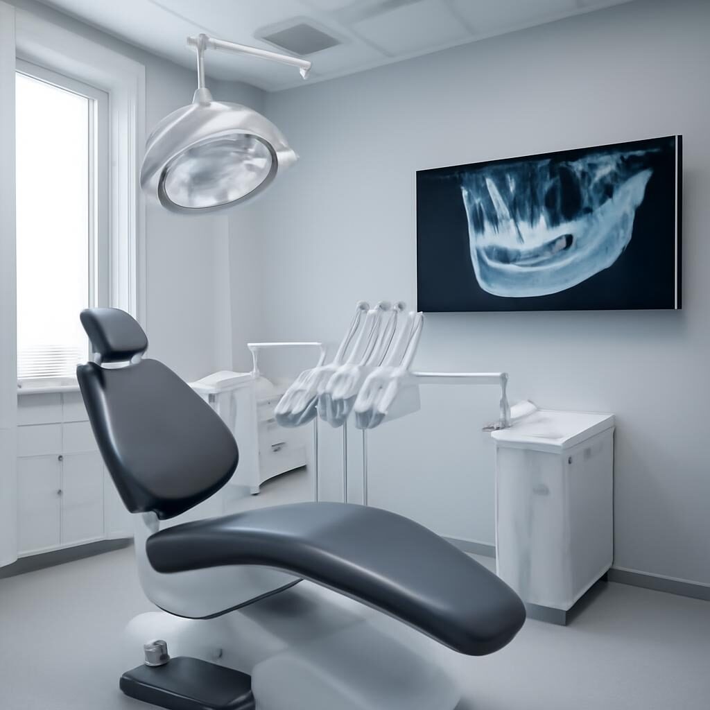 Plateau technique pour pose d'implant zygomatique en bloc opératoire